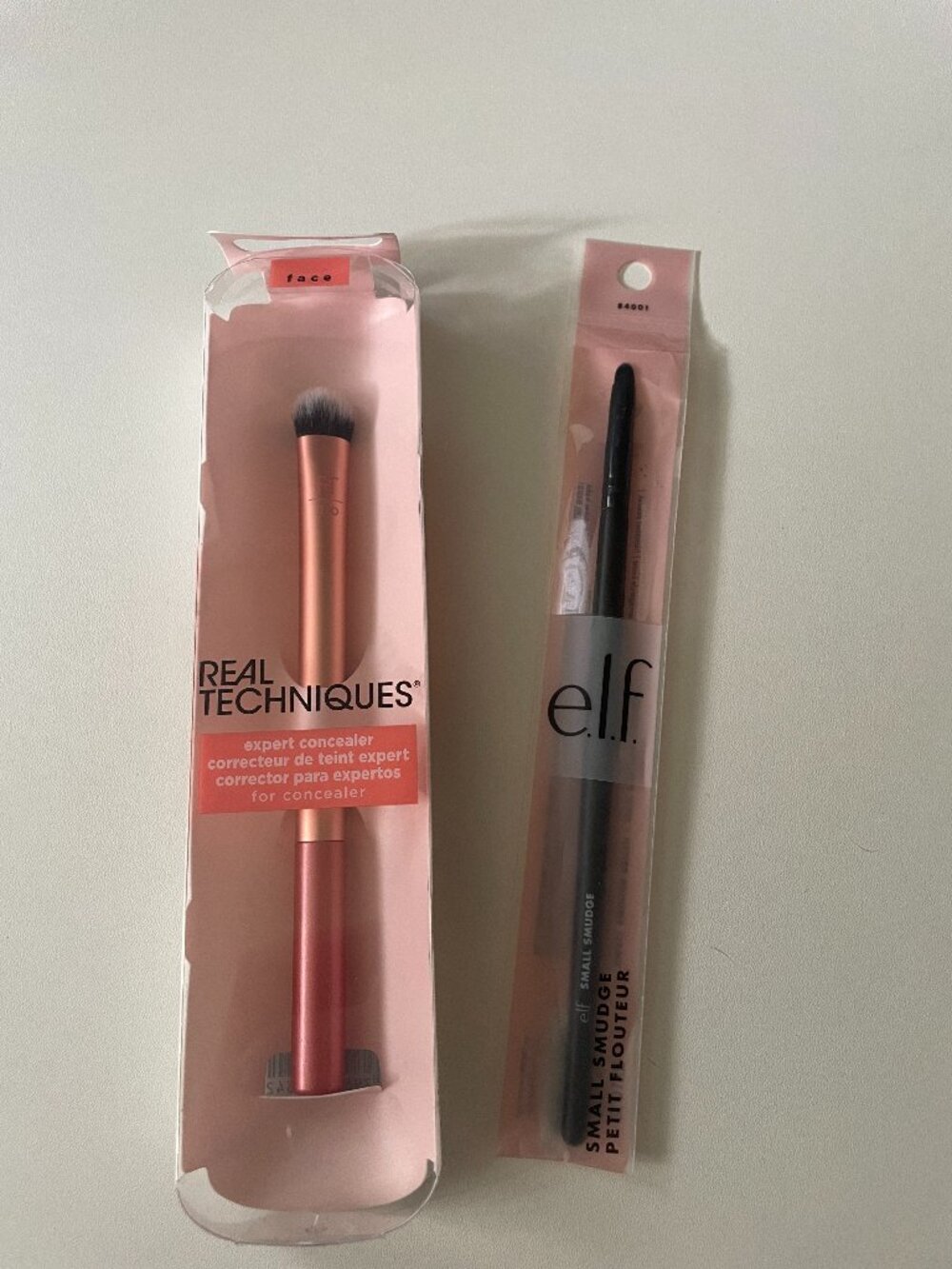 Concealer and Smudge Makeup Brushes- NEW, UNUSED, IN PACKAGING, NEVER OPENED!